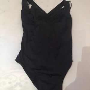 Cross back leotard